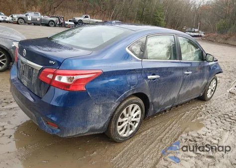 2019 Nissan Sentra Sv z USA, uszkodzony, nr VIN 3N1AB7AP6KY323516